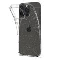 iPhone 16 Pro Max Spigen Liquid Crystal Glitter Cover - Gennemsigtig