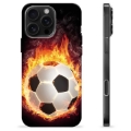 iPhone 16 Pro Max TPU Cover - Fodbold Flamme