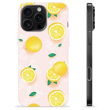 iPhone 16 Pro Max TPU Cover - Citron Mønster