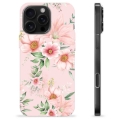 iPhone 16 Pro Max TPU Cover - Vandfarveblomster