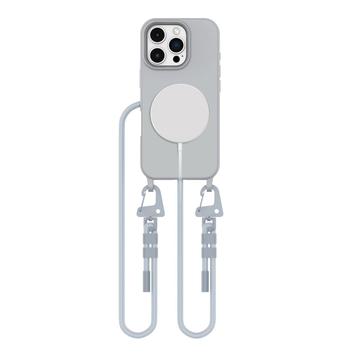 iPhone 16 Pro Max Tech-Protect MagNecklace MagSafe Cover - Grå