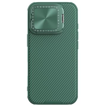 iPhone 16 Pro Nillkin CamShield Prop Hybrid Cover - Grøn