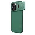 iPhone 16 Pro Nillkin CamShield Prop Hybrid Cover - Grøn