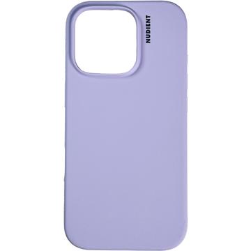 iPhone 16 Pro Nudient Base Silikone Cover - Lilla