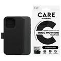 iPhone 16 Pro PanzerGlass Care Tango 2-i-1 pungetui - MagSafe-kompatibel - Sort