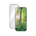 iPhone 16 Pro PanzerGlass Eco Matrix Ultra-Wide Fit skærmbeskytter - Sort kant