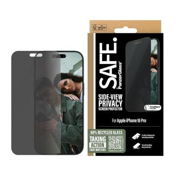 iPhone 16 Pro PanzerGlass Safe Privacy Ultra-Wide Fit Skærmbeskyttelse Hærdet Glas - 9H