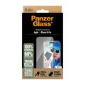 iPhone 16 Pro PanzerGlass Ultra-Wide Fit EasyAligner Hærdet Glas - Sort Kant