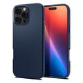 iPhone 16 Pro Spigen Liquid Air TPU Cover - Navy Blå