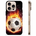 iPhone 16 Pro TPU Cover - Fodbold Flamme