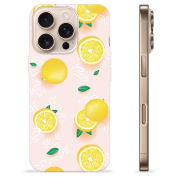 iPhone 16 Pro TPU Cover - Citron Mønster