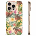 iPhone 16 Pro TPU Cover - Lyserøde Blomster