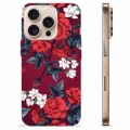 iPhone 16 Pro TPU Cover - Vintage Blomster