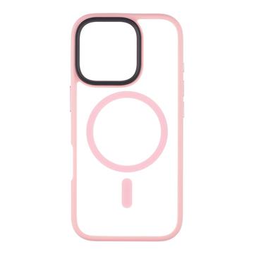 iPhone 16 Pro Tactical MagForce Hyperstealth Hybrid Cover - Pink