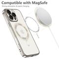 iPhone 16 Pro Tech-Protect MagFlex Cover - MagSafe-kompatibelt - klar / Titanium