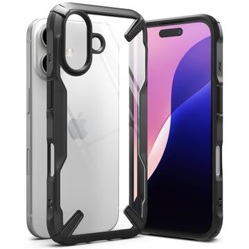 iPhone 16 Ringke Fusion X Hybrid Cover - Sort