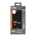 iPhone 16 SBS Full Active D3O Cover - Sort