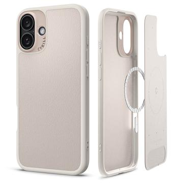 iPhone 16 Spigen Cyrill Kajuk Mag Hybrid Cover - Cremefarvet