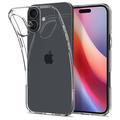 iPhone 16 Spigen Liquid Crystal TPU Cover - Gennemsigtig