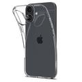 iPhone 16 Spigen Liquid Crystal TPU Cover - Gennemsigtig