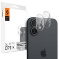 iPhone 16/16 Plus Spigen Optik.tR Kamera Linse Hærdet Glas - Sort