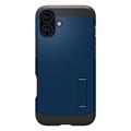 iPhone 16 Spigen Tough Armor Mag Cover - Navy Blå