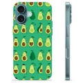 iPhone 16 TPU Cover - Avocadomønster