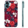 iPhone 16 TPU Cover - Vintage Blomster