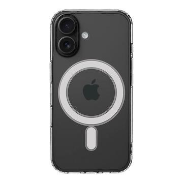 iPhone 16 Tactical MagForce Hybrid Cover - Gennemsigtig