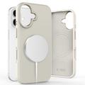 iPhone 16 Tech-Protect Silicone Pure Cover - MagSafe-kompatibel - Kosmisk Latte