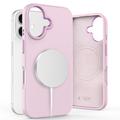 iPhone 16 Tech-Protect Silicone Pure Cover - MagSafe-kompatibel - Pink Perle