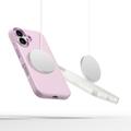 iPhone 16 Tech-Protect Silicone Pure Cover - MagSafe-kompatibel - Pink Perle