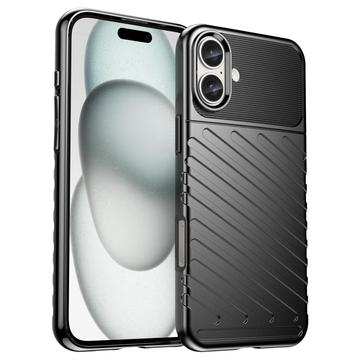 iPhone 16 Thunder Series TPU Cover - Sort