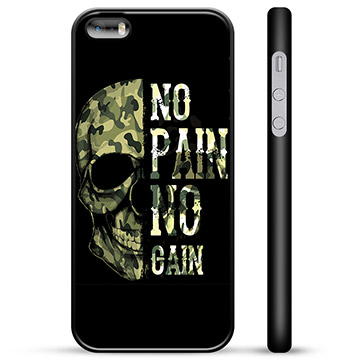 iPhone 5/5S/SE Beskyttende Cover - No Pain, No Gain