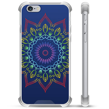 iPhone 6 / 6S Hybrid Cover - Farverig Mandala
