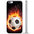 iPhone 6 / 6S TPU Cover - Fodbold Flamme