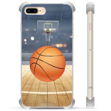 iPhone 7 Plus / iPhone 8 Plus Hybrid Cover - Basketball
