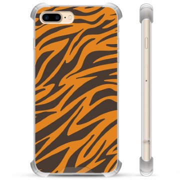 iPhone 7 Plus / iPhone 8 Plus Hybrid Cover - Tiger