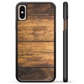 iPhone X / iPhone XS Beskyttende Cover - Træ