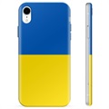 iPhone XR TPU Cover Ukrainsk Flag - Gul og lyseblå