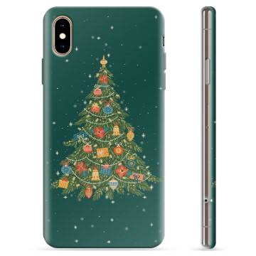 iPhone XS Max TPU Cover - Juletræ