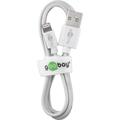 Goobay USB-A / Lightning Data og Opladningskabel - 1m - Hvid