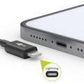 Goobay USB-A / Lightning Data og Opladningskabel - 1m - Hvid