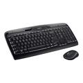 Logitech Wireless Desktop MK330 Tastatur og Mus Sæt - Sort