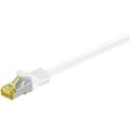 Goobay RJ45 S/FTP CAT 7 Netværkskabel - 0.5m - Hvid