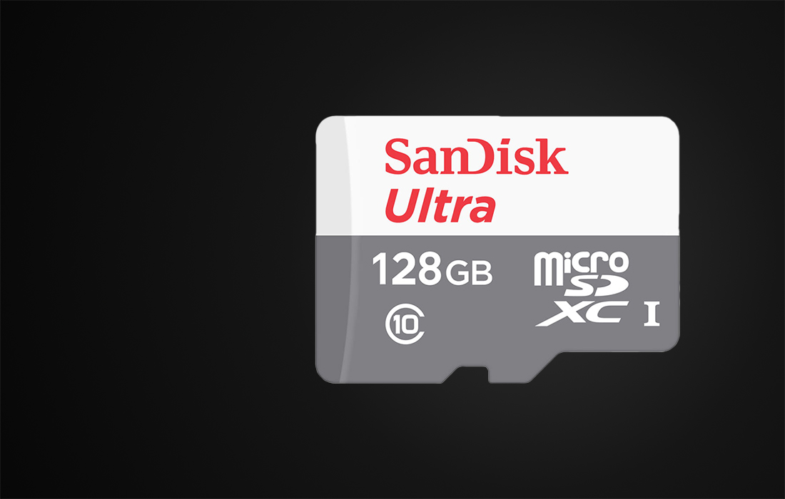 SanDisk Ultra microSDXC-hukommelseskort SDSQUNR-128G-GN6MN - 128GB