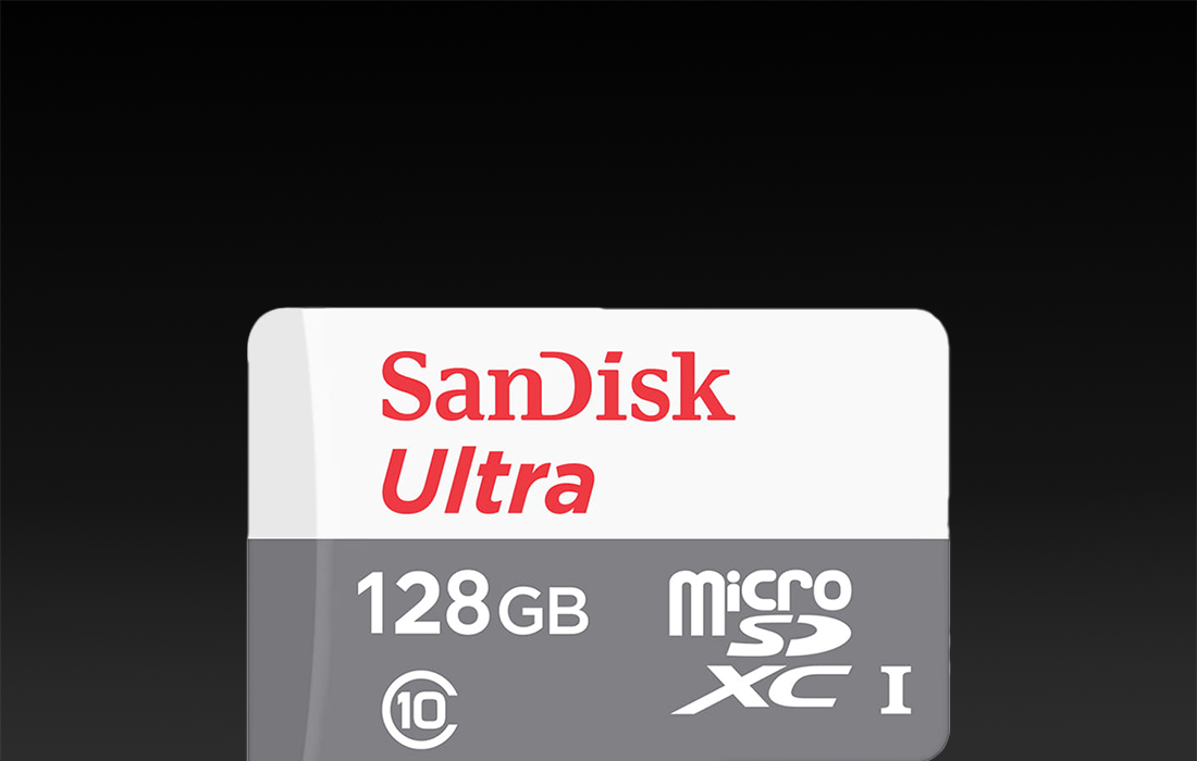 SanDisk Ultra microSDXC-hukommelseskort SDSQUNR-128G-GN6MN - 128GB