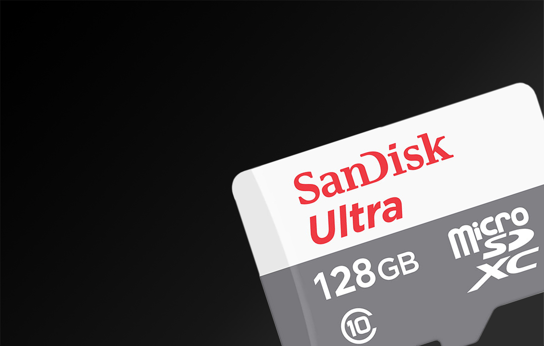 SanDisk Ultra microSDXC-hukommelseskort SDSQUNR-128G-GN6MN - 128GB